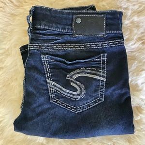 Silver suki bootcut jeans 29W/35L
